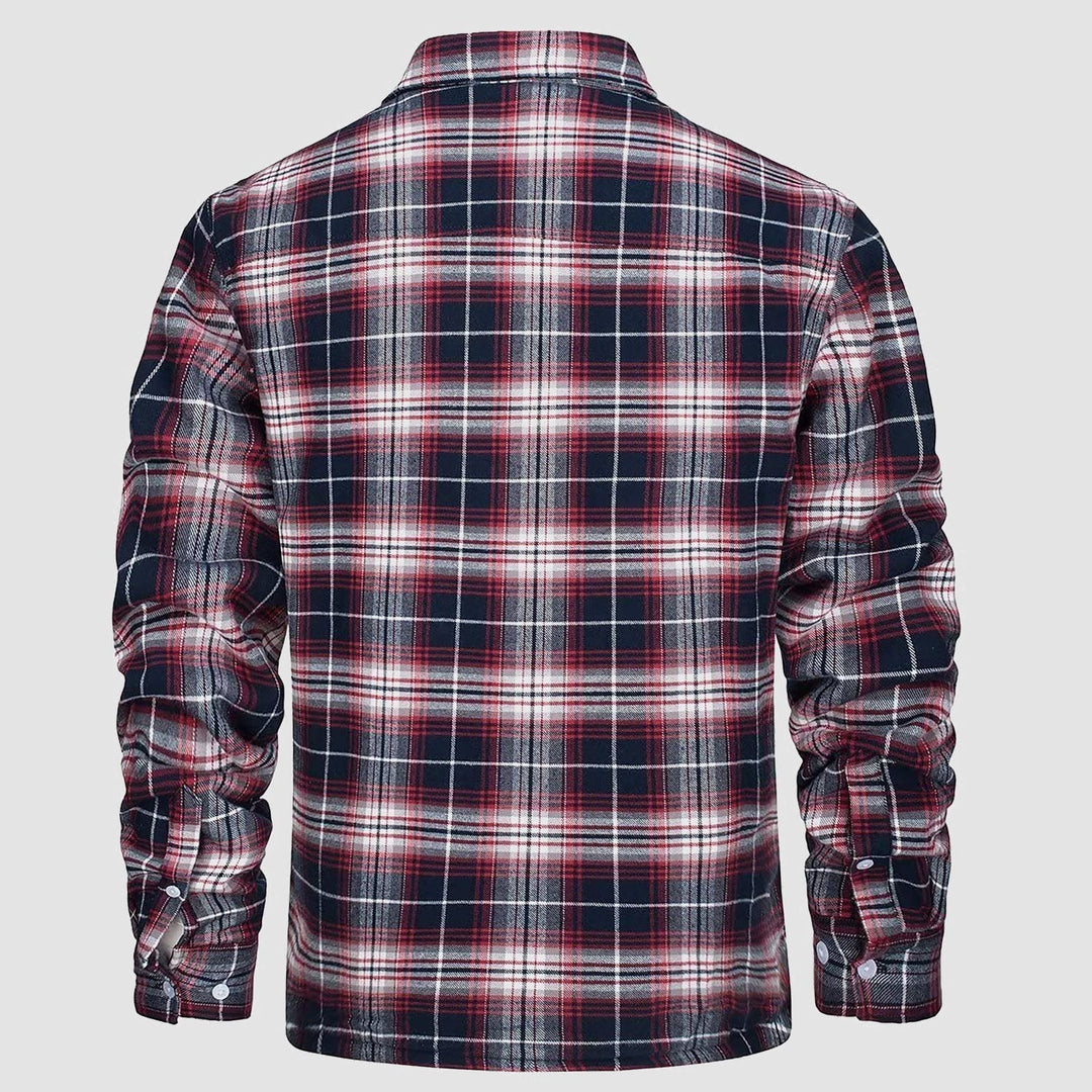 Emiel™ karierte Hemdjacke