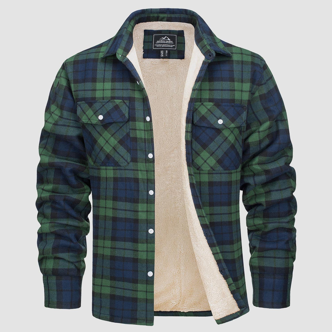 Emiel™ karierte Hemdjacke