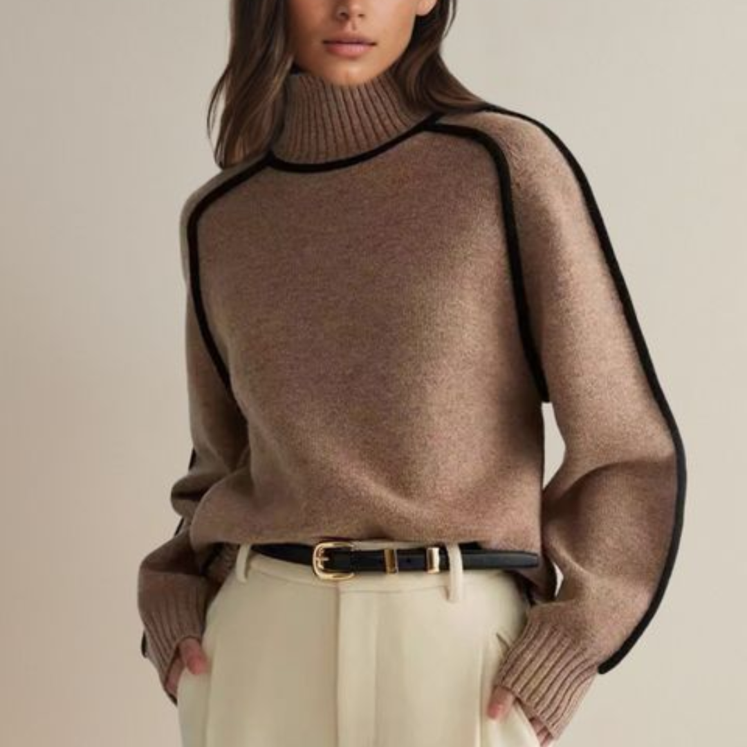 Novalie™ Eleganter Rollkragenpullover