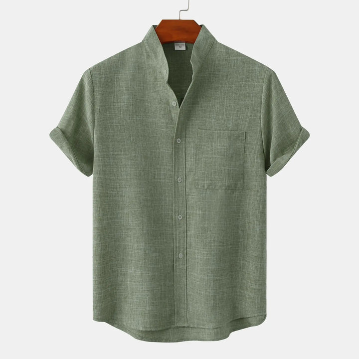 LAWRENCE™ Stilvolles Leinenhemd