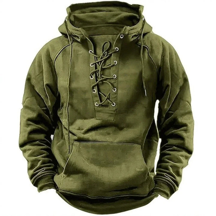 Cedric™ Rugged Lace-Up Hoodie