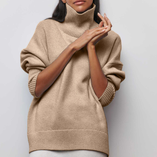 Rina™ Rollkragenpullover aus Strick