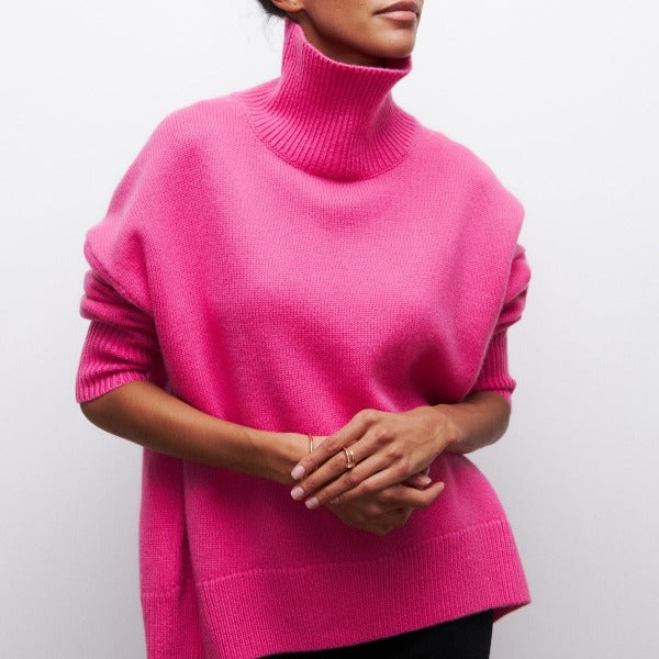Rina™ Rollkragenpullover aus Strick