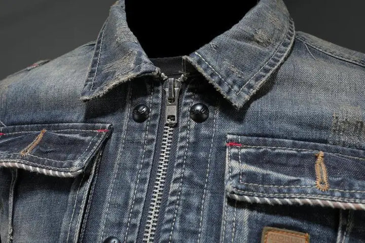 Ralf™ Retro-Denim-Jacke