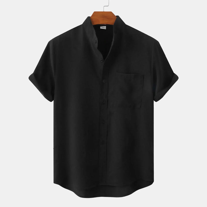 LAWRENCE™ Stilvolles Leinenhemd