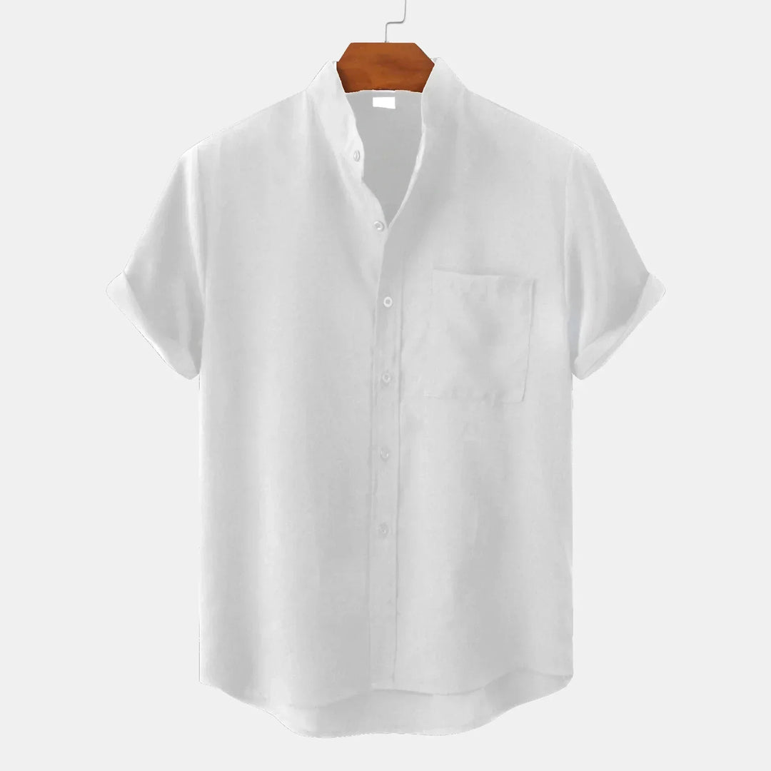 LAWRENCE™ Stilvolles Leinenhemd