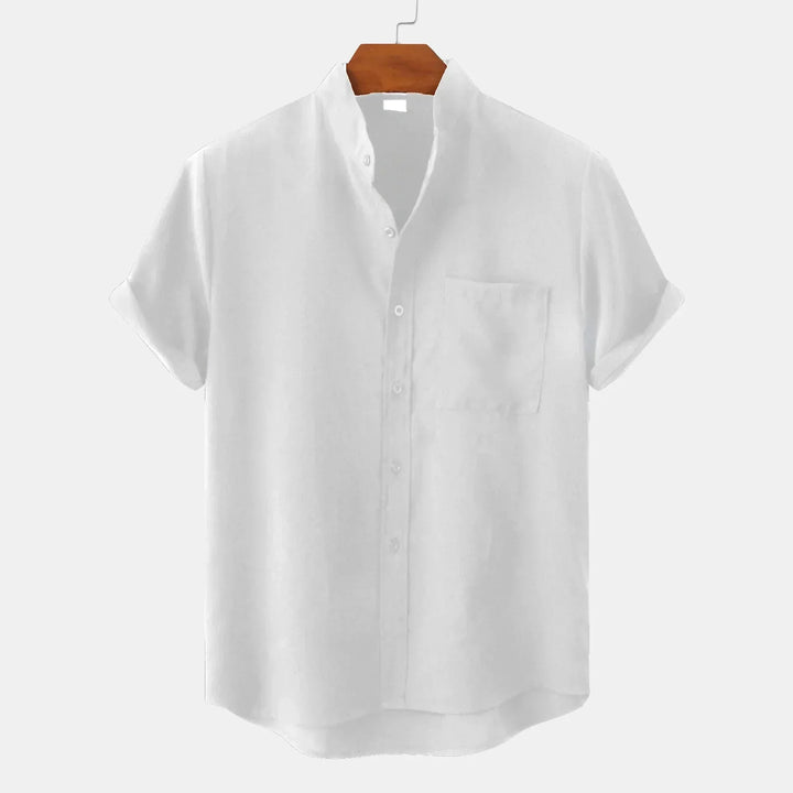 LAWRENCE™ Stilvolles Leinenhemd