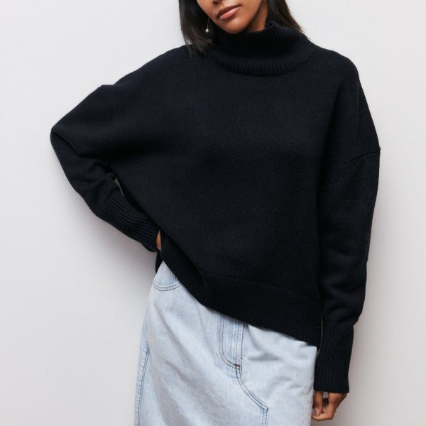 Rina™ Rollkragenpullover aus Strick