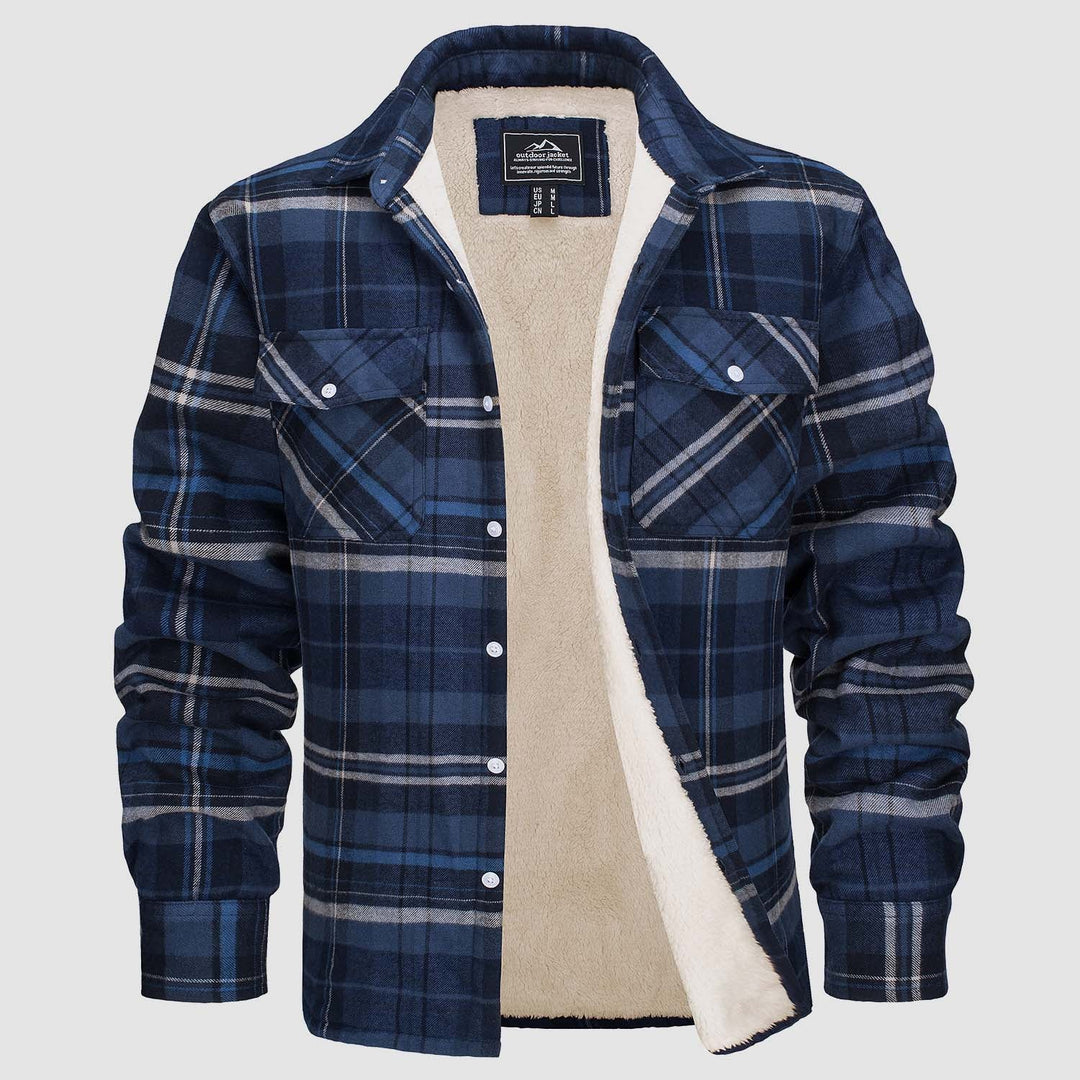 Emiel™ karierte Hemdjacke