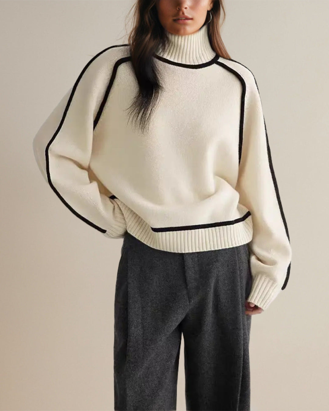 Novalie™ Eleganter Rollkragenpullover