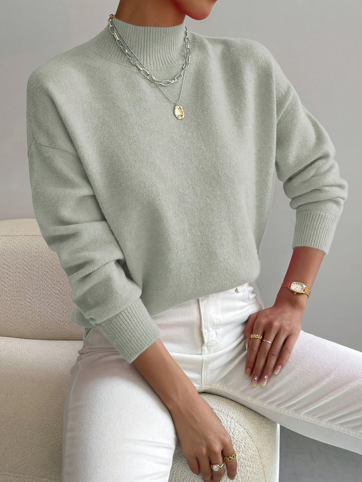 Vionne™ | High Neck Sweater