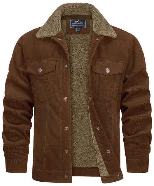 Samuel™ Kuschelige Cordjacke