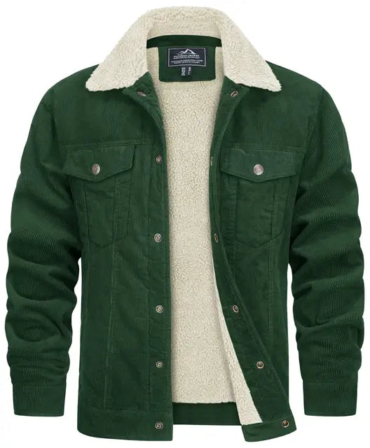 Samuel™ Kuschelige Cordjacke