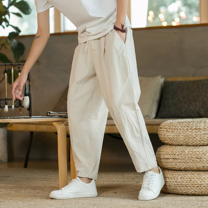 LORENZO™ LEINEN SOMMERHOSE