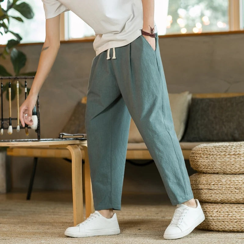 LORENZO™ LEINEN SOMMERHOSE