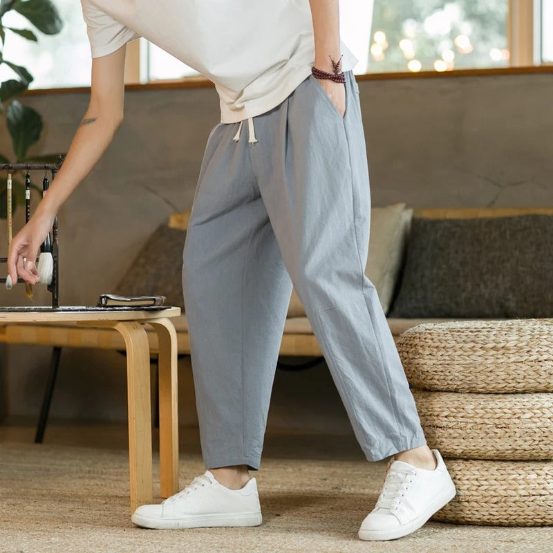 LORENZO™ LEINEN SOMMERHOSE
