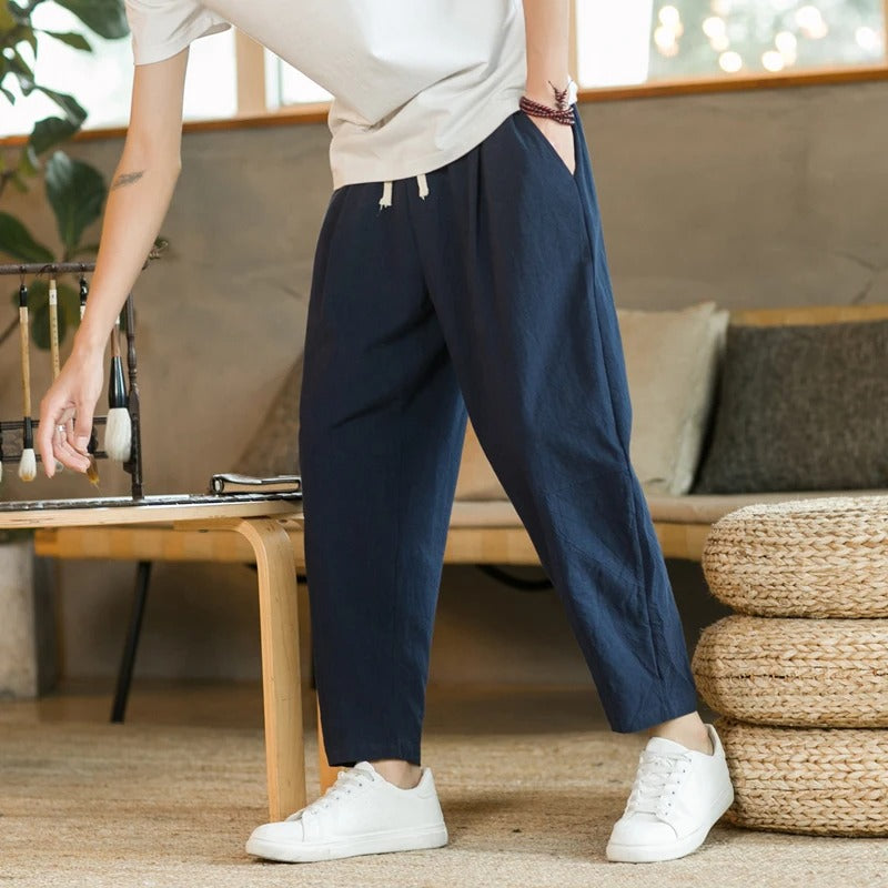 LORENZO™ LEINEN SOMMERHOSE