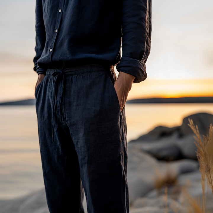Lucian™ Lässige Leinenhose