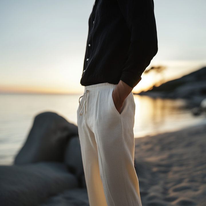 Lucian™ Lässige Leinenhose
