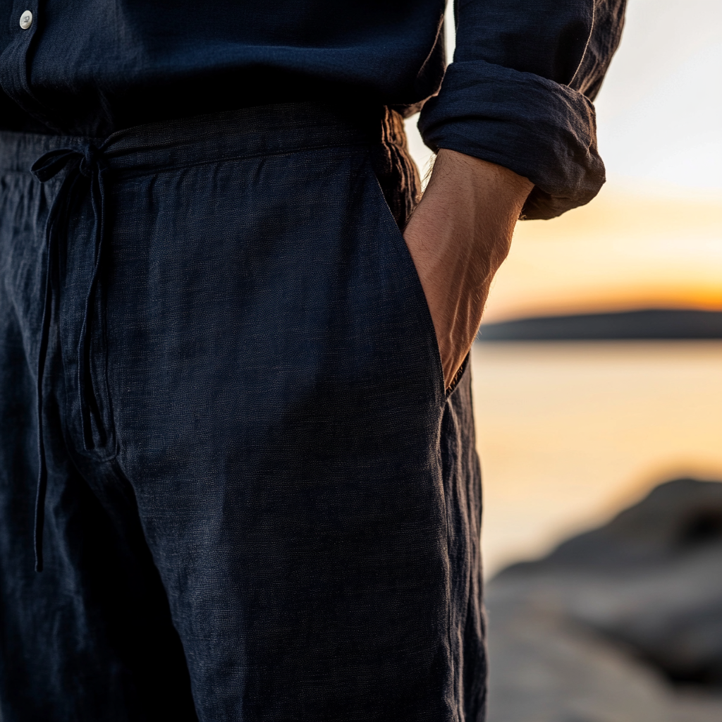 Lucian™ Lässige Leinenhose