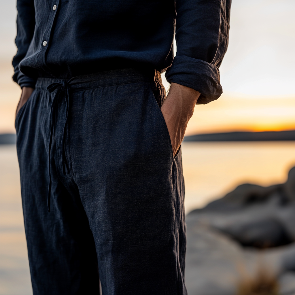 Lucian™ Lässige Leinenhose