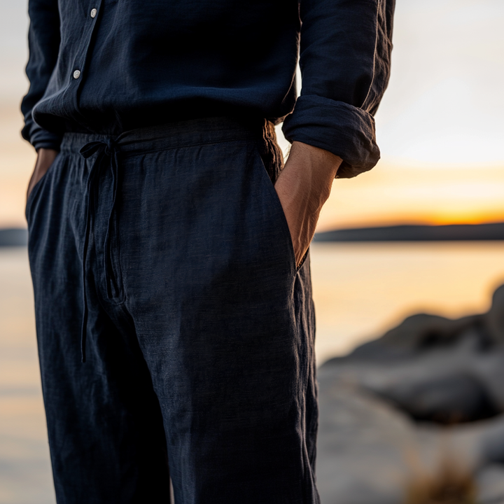 Lucian™ Lässige Leinenhose