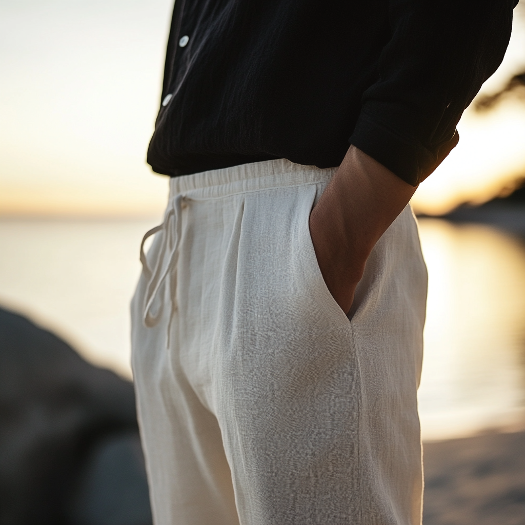 Lucian™ Lässige Leinenhose